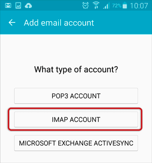 Image How to set up email on Android